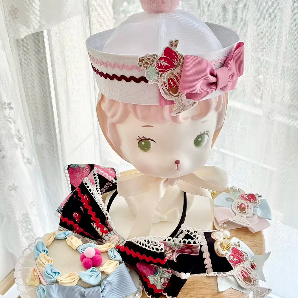 同時購入のみ【受注予約6/24まで】Strawberry Parfait Tea ヘアアクセサリー