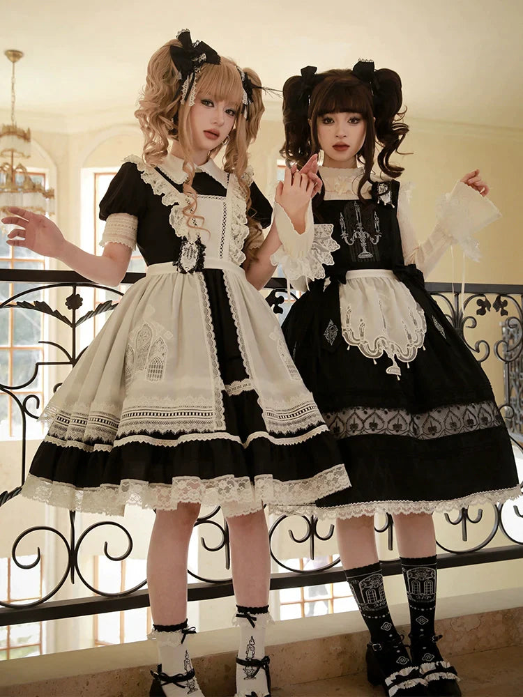 [Resale/Pre-orders available until 11/3] Evensong ribbon jumper skirt