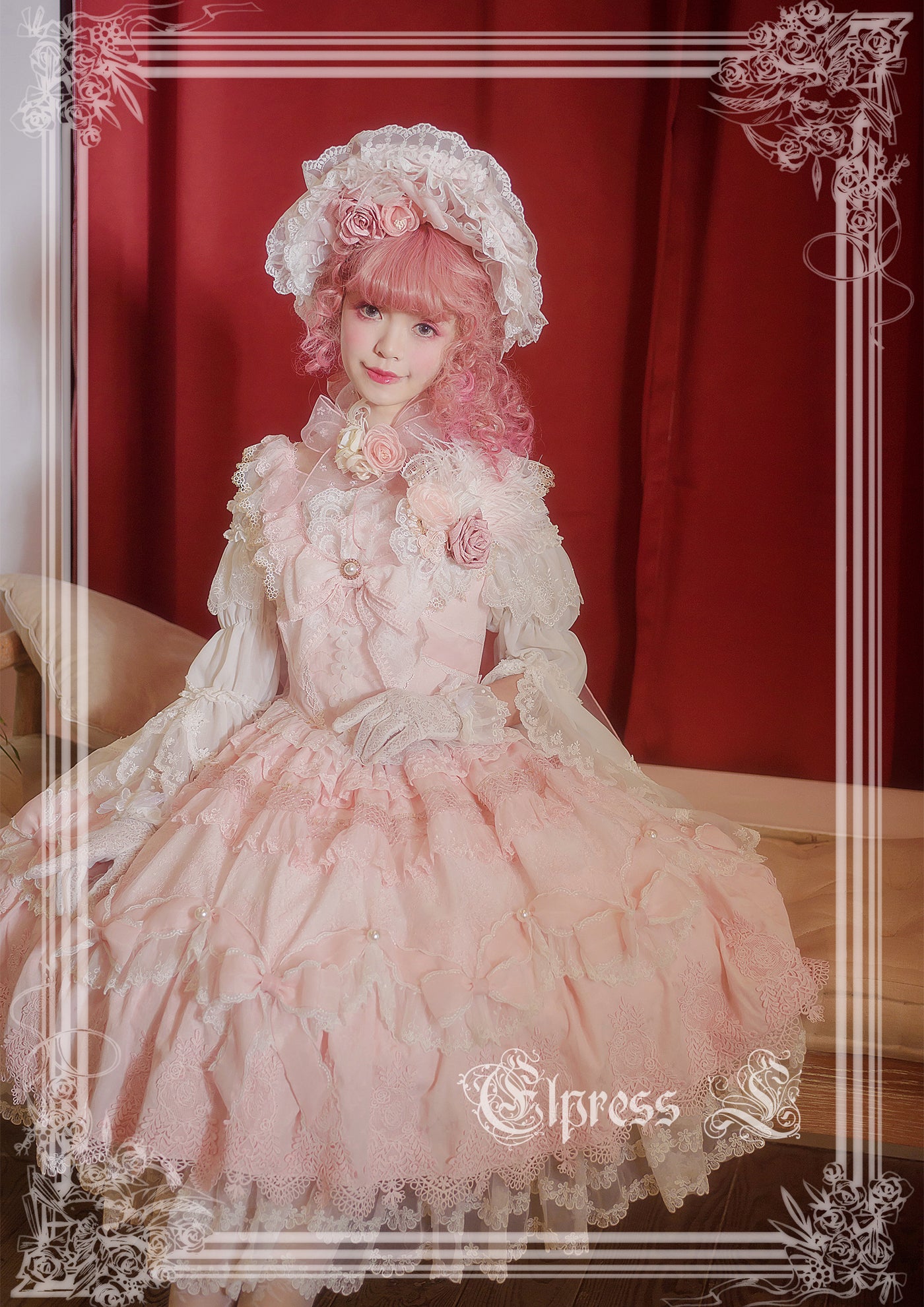 Holy Jewel リボンとレースのプリンセスドレス