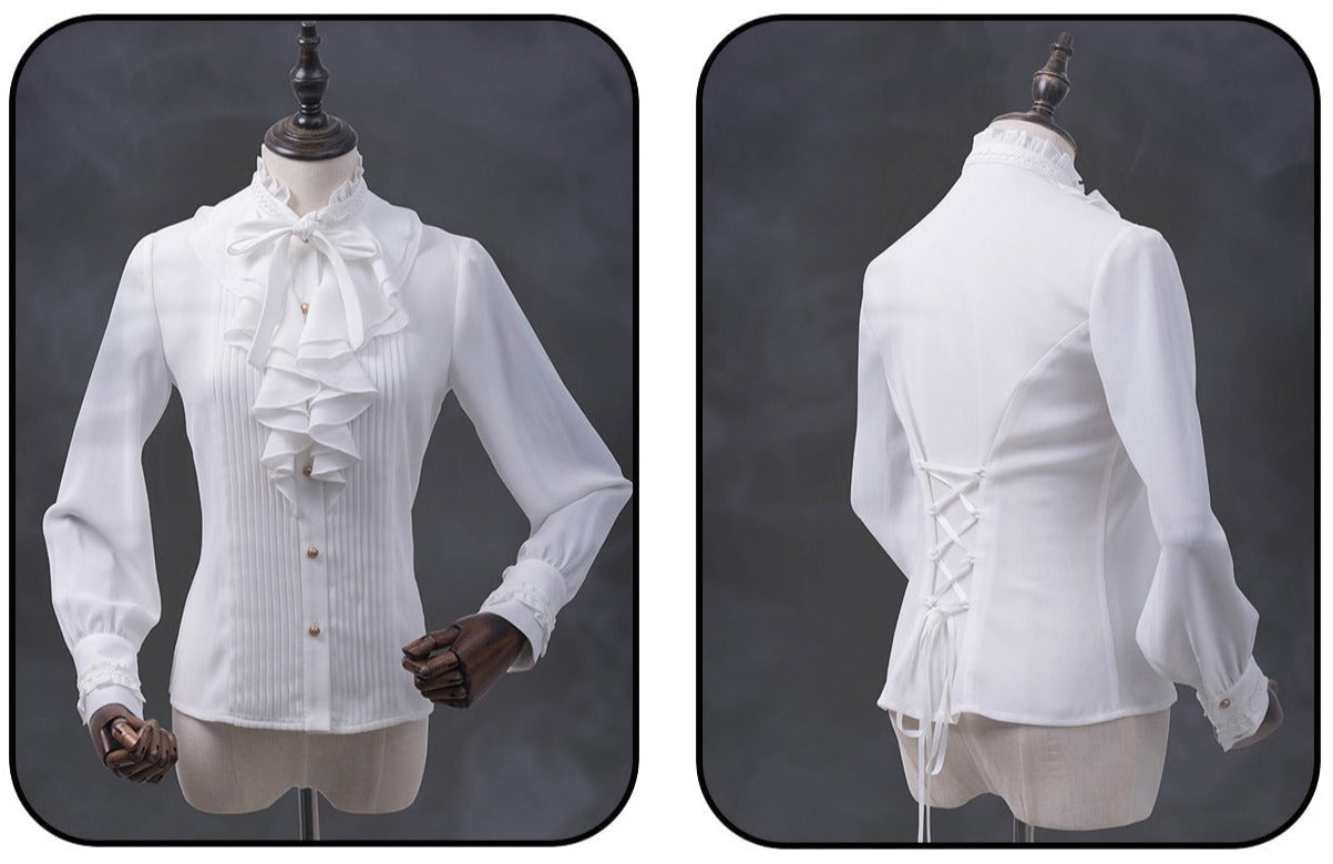 Praise the Cross Frill Blouse