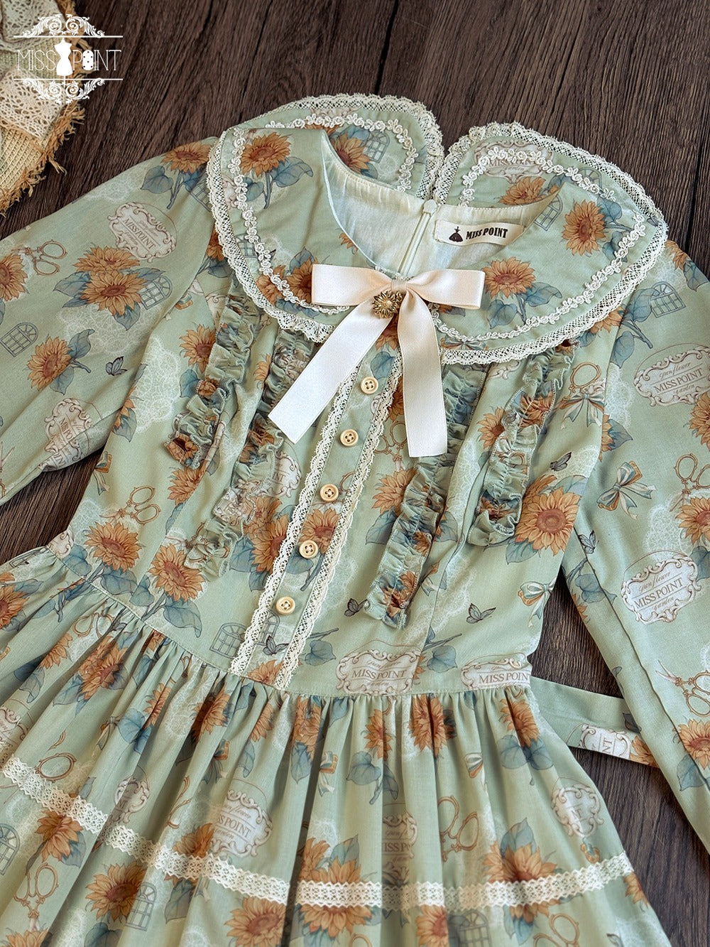 【予約販売】Gardening Sunflower デイリーワンピース