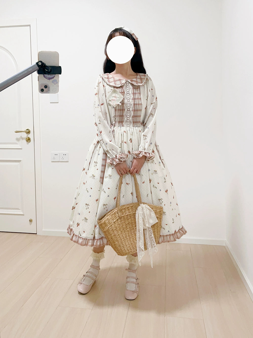 [Pre-order] Autumn Pleasure Round Collar Dress