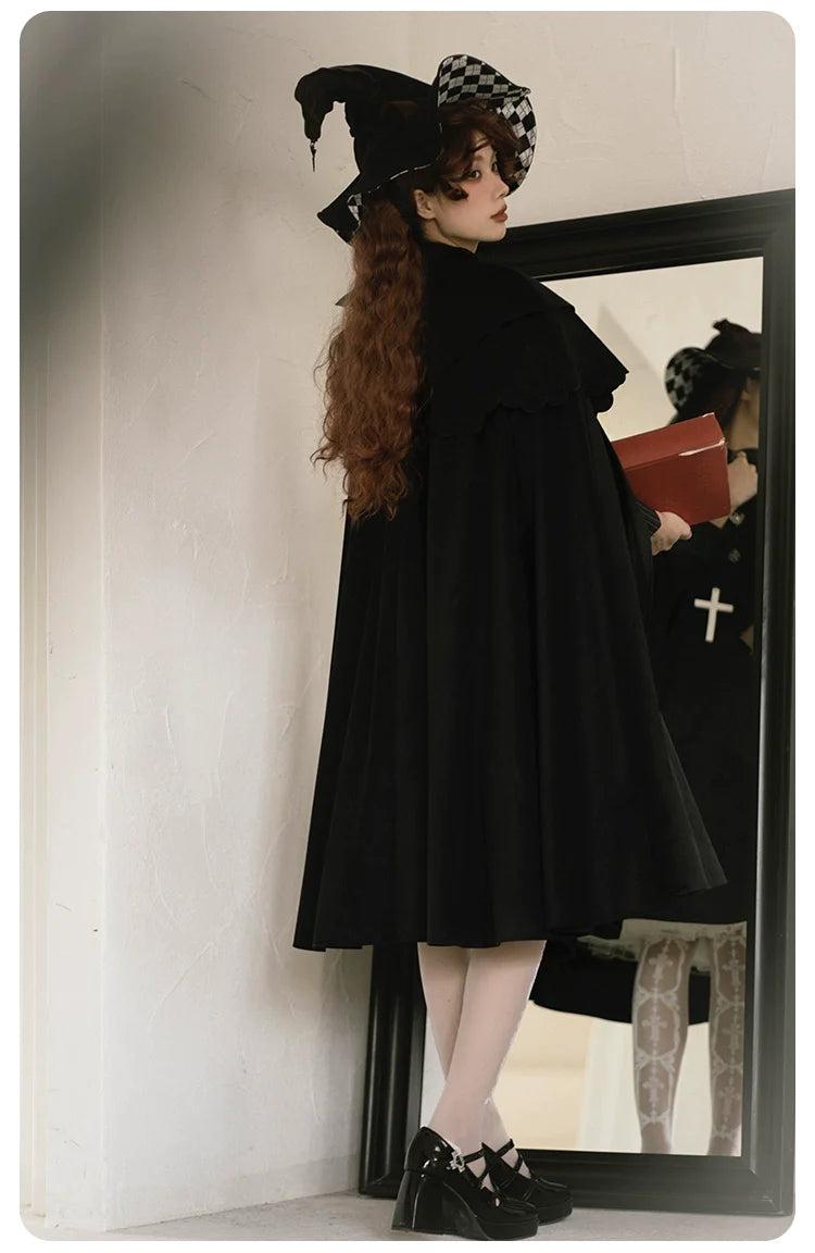 Thorns Cross 2way black cloak