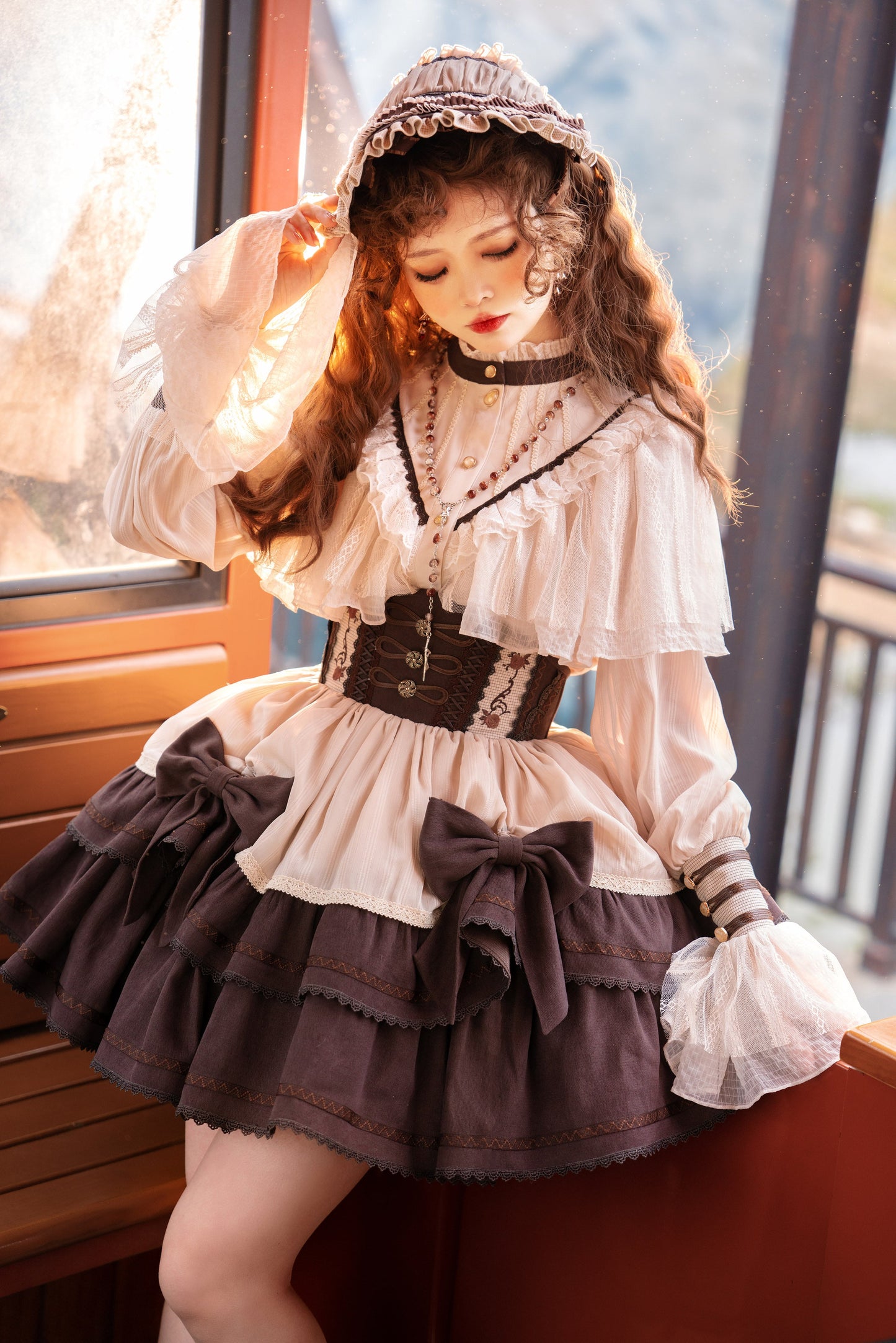 [Reservation sale] Sunset Thron corset skirt