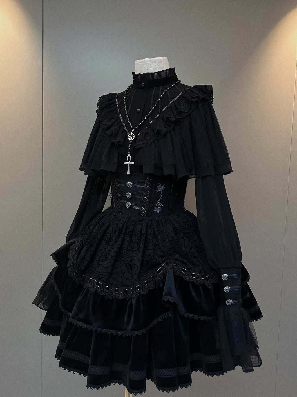 【予約販売】Sunset Thron レースブラウス