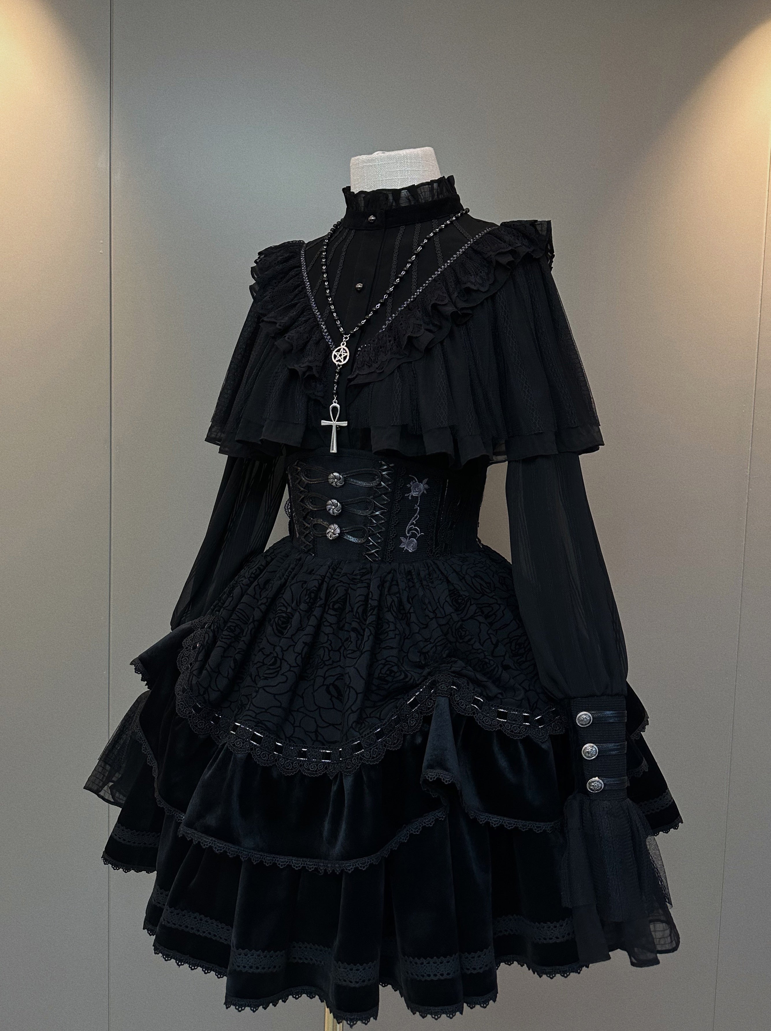 【予約販売】Sunset Thron レースブラウス