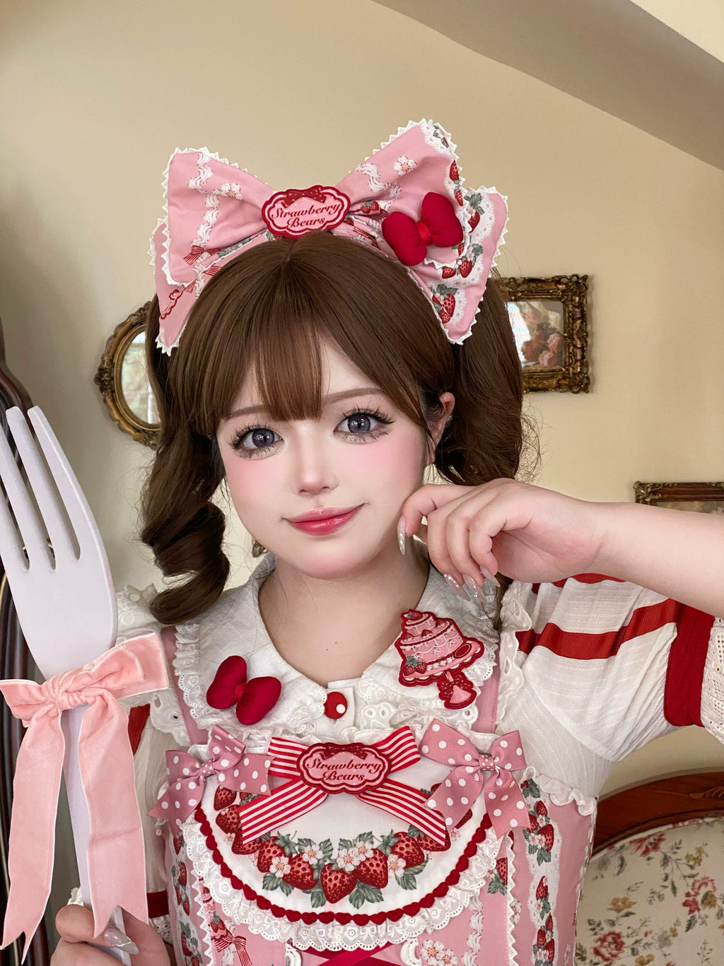 【同時購入のみ】Bear Strawberry Garden アクセサリー