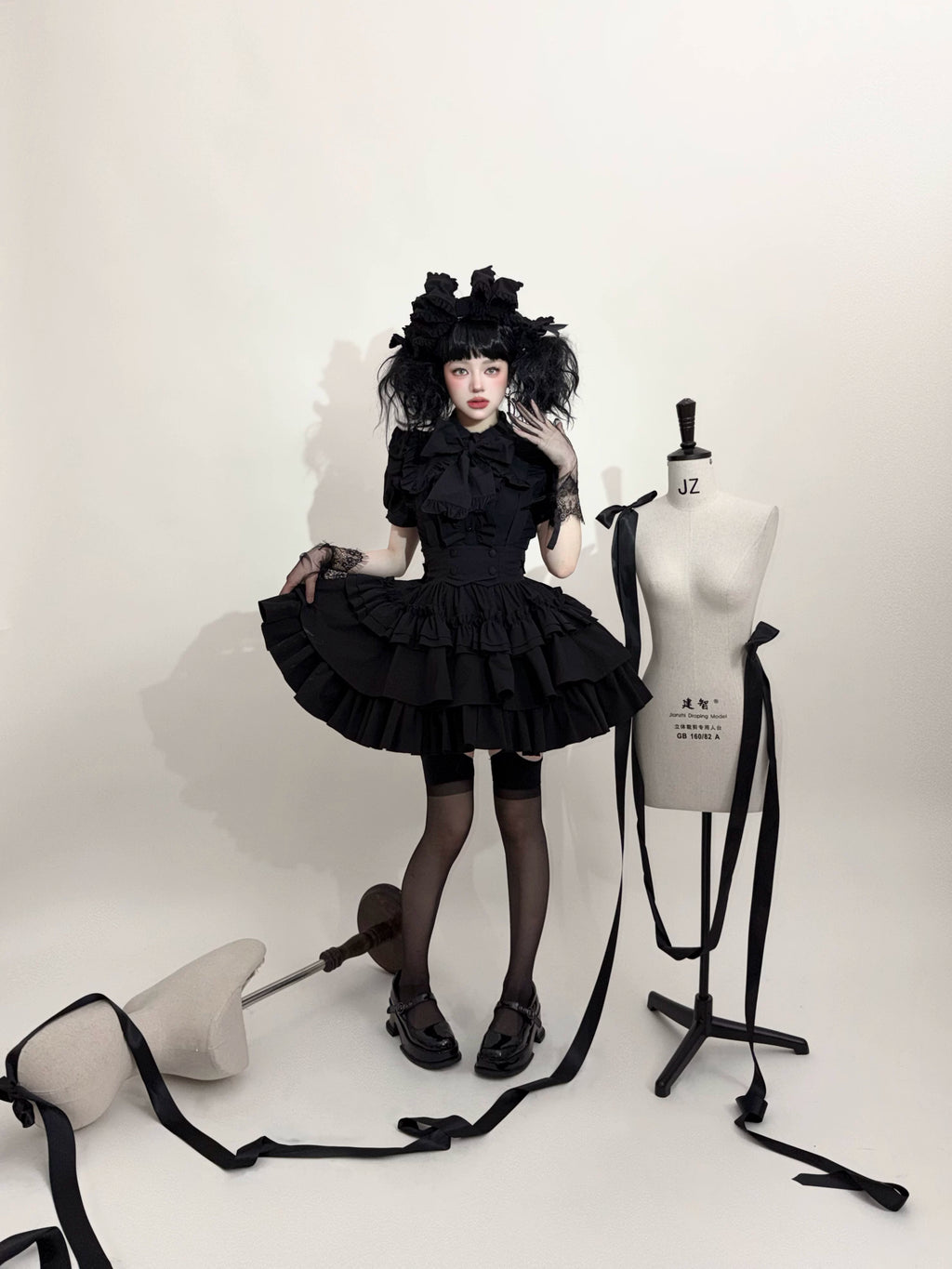 Doll's House フリル半袖ブラウス 全3色