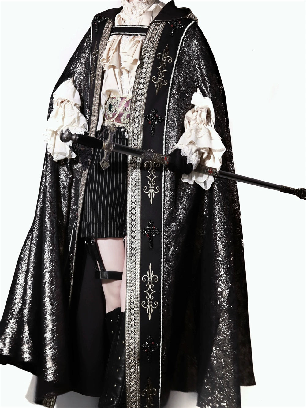 [Sale period ended] Sanctuary Gothic Lolita long cloak