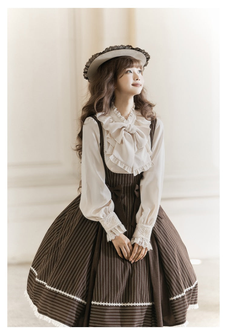 Genovia Diary リボンブラウス