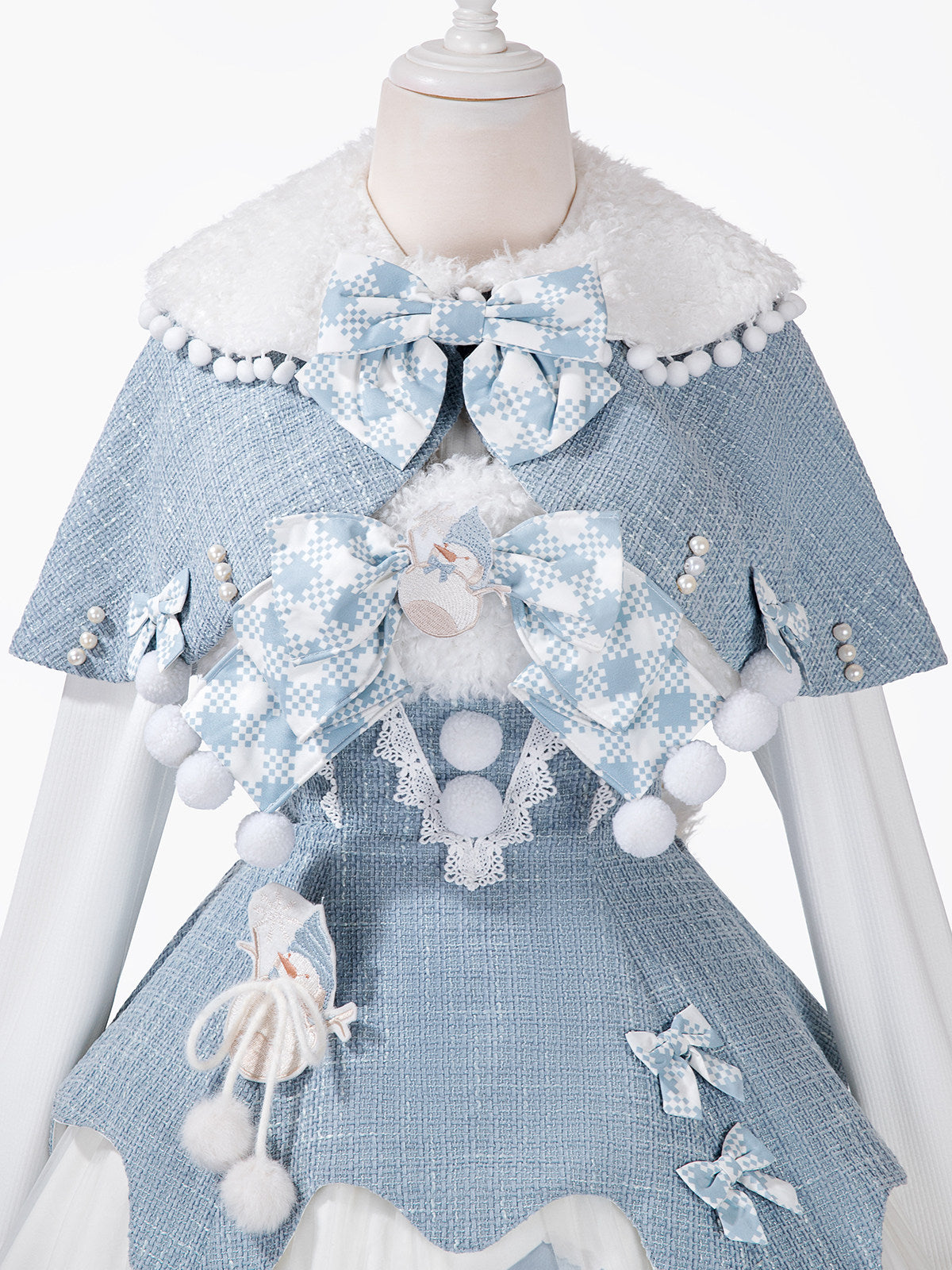 Winter Wonderland ジャンパースカートとマント