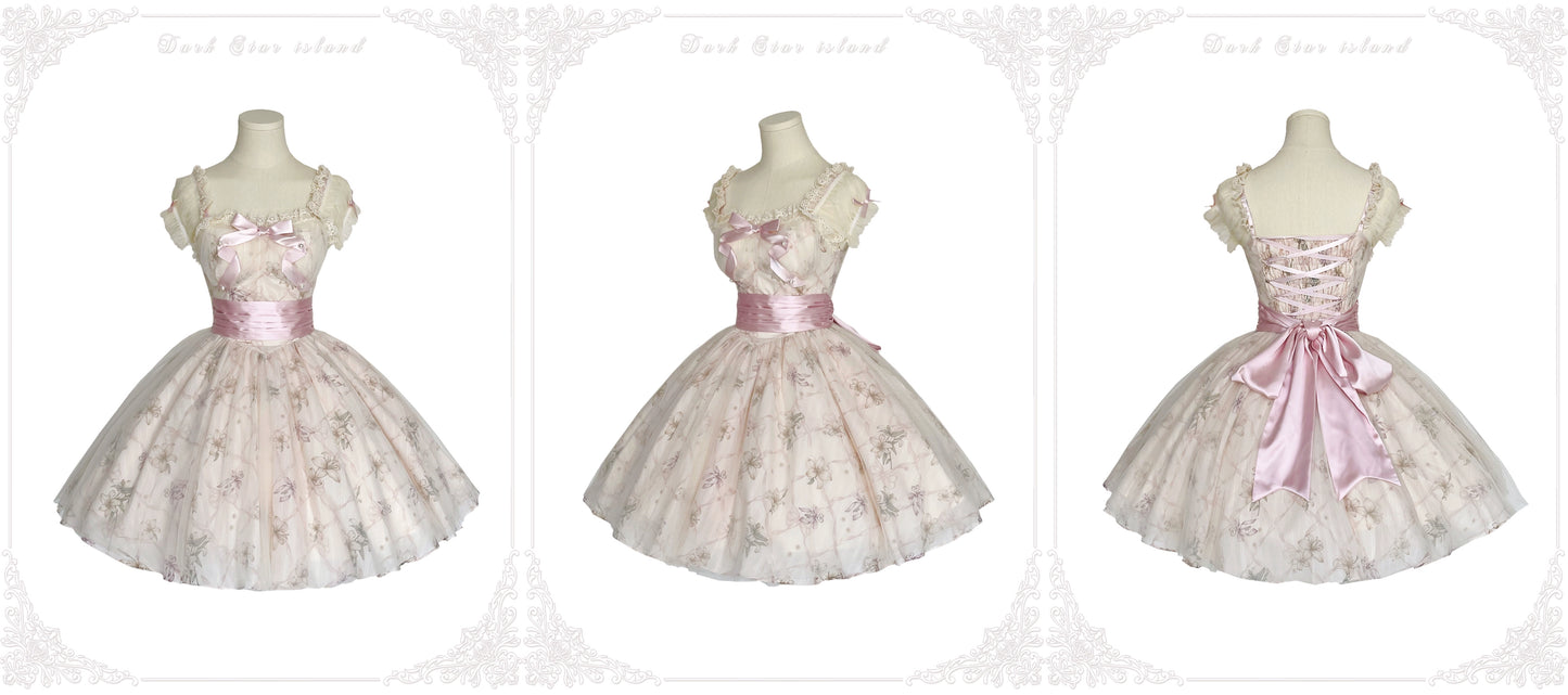 [Pre-orders available until 2/3] Lily and Wind Sheer Sleeve Jumper Skirt