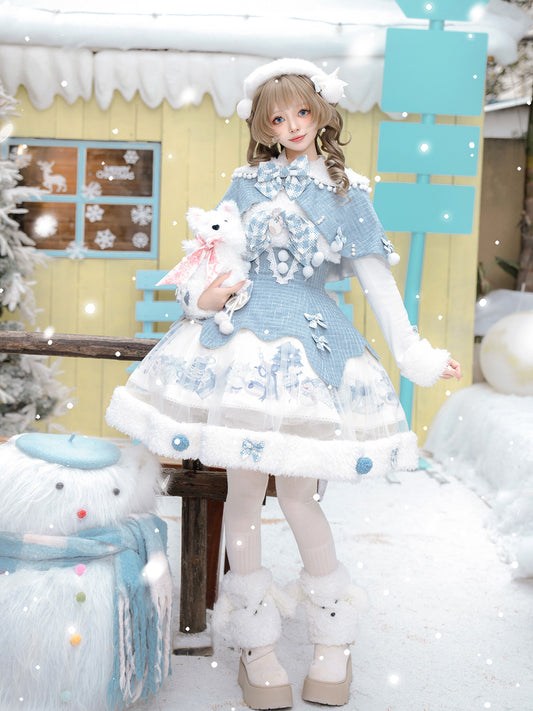 Winter Wonderland ジャンパースカートとマント
