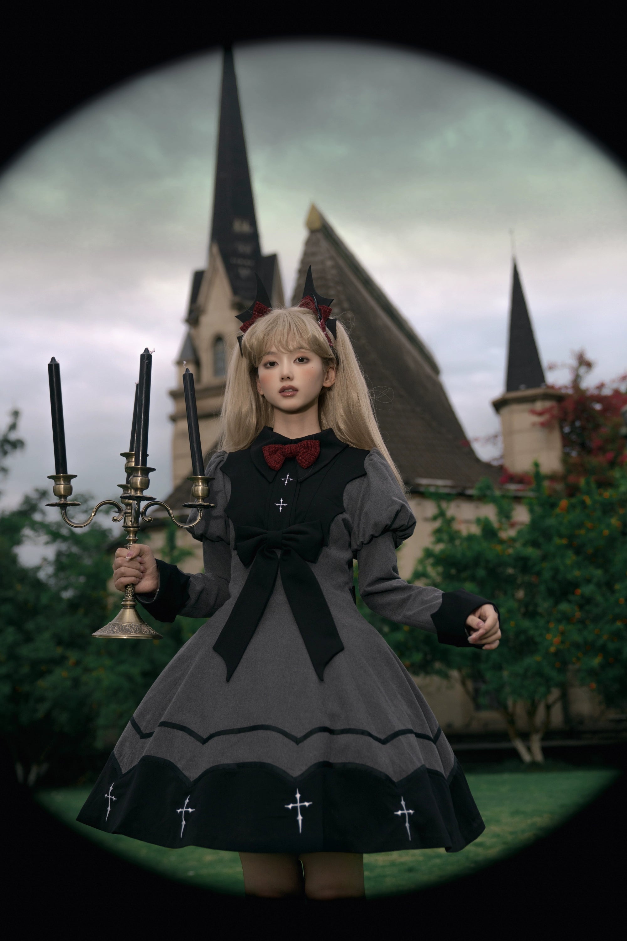 【受注予約6/29まで】Vampire Girl 蝙蝠ワンピース