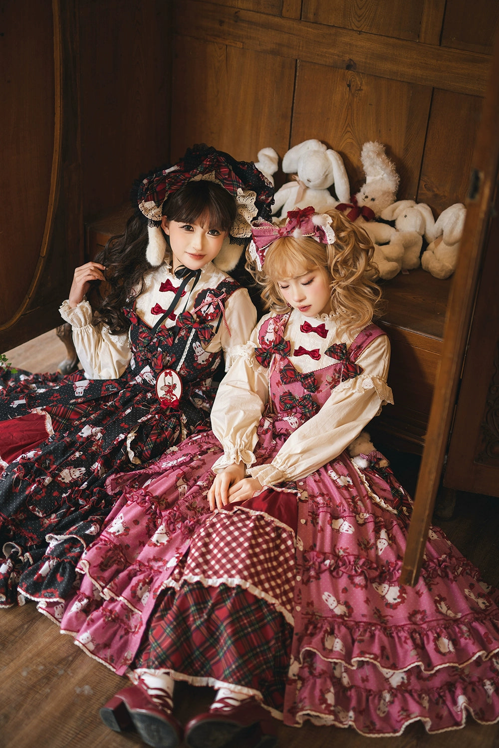 予約販売】Sweet Berry Rabbit ジャンパースカート – ロリータ 予約販売】Sweet Berry Rabbit ジャンパースカート – ロリータ