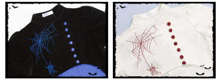 Spider Embroidery Witch Style Set Up