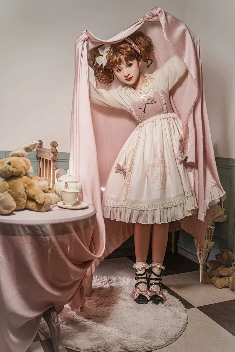 Angelic Pretty くまちゃん ピンク ジャンパースカート室内での試着のみになります