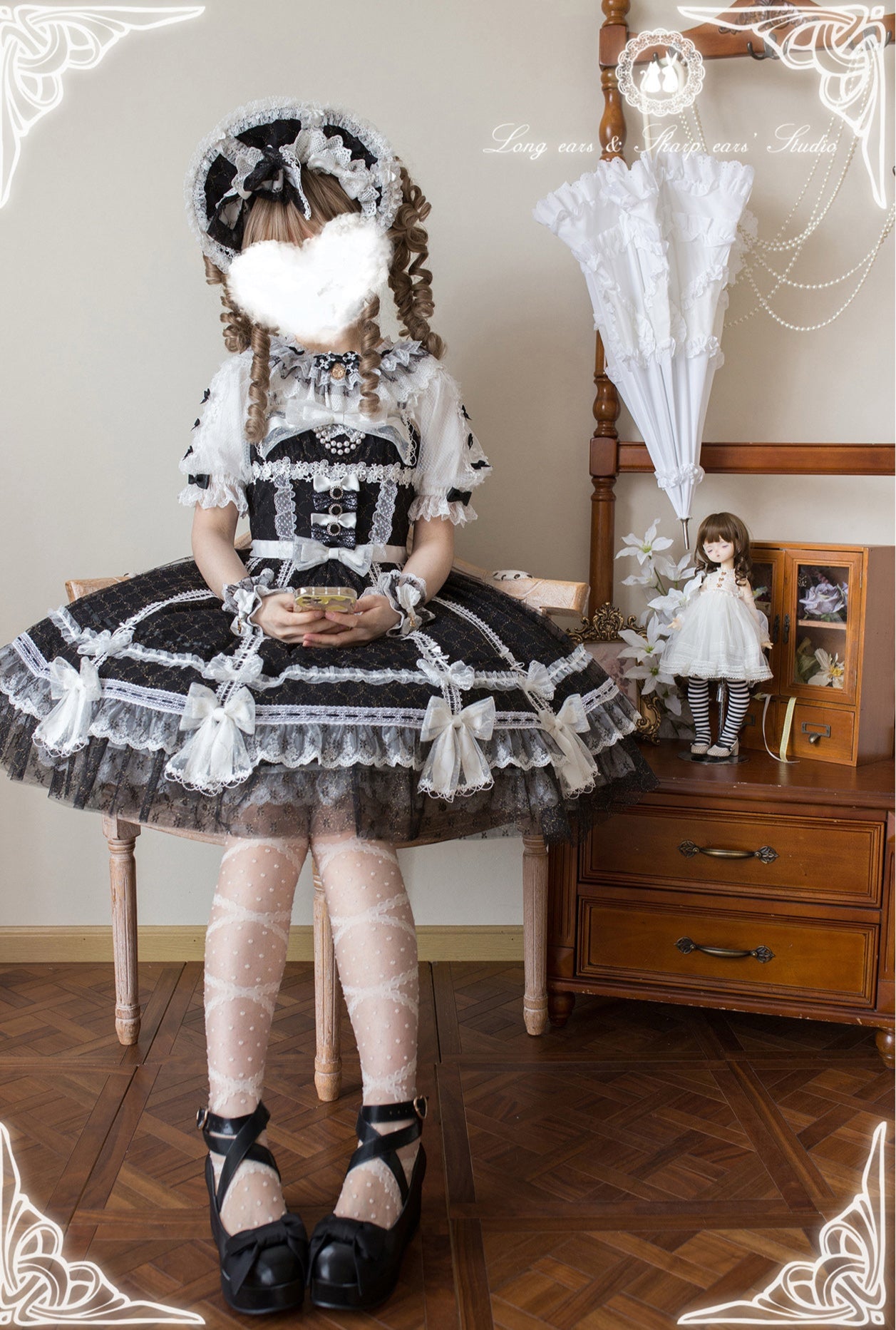 【受注予約4/28まで】Gloria in the Morning Mist ジャンパースカート