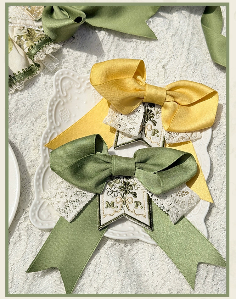 同時購入のみ【受注予約5/18まで】Four Leaf Clover and Lime アクセサリー