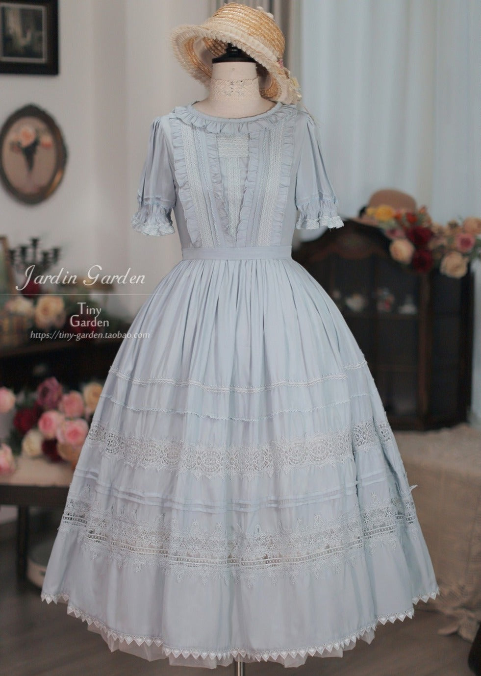 【予約販売】Spring Whisper クラシカルワンピース 半袖タイプ