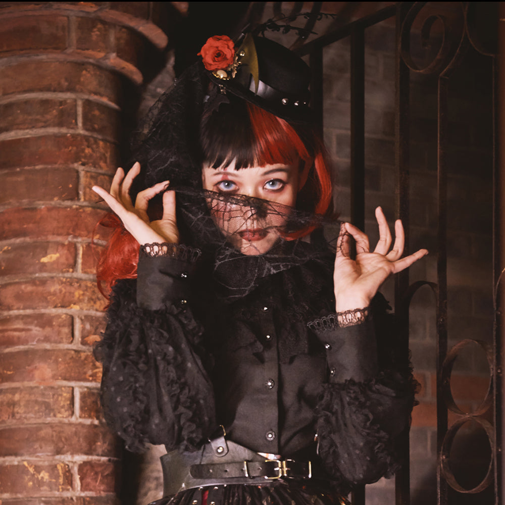 【予約販売】Clown Revival Night レースブラウス【合わせ買いで20%off】