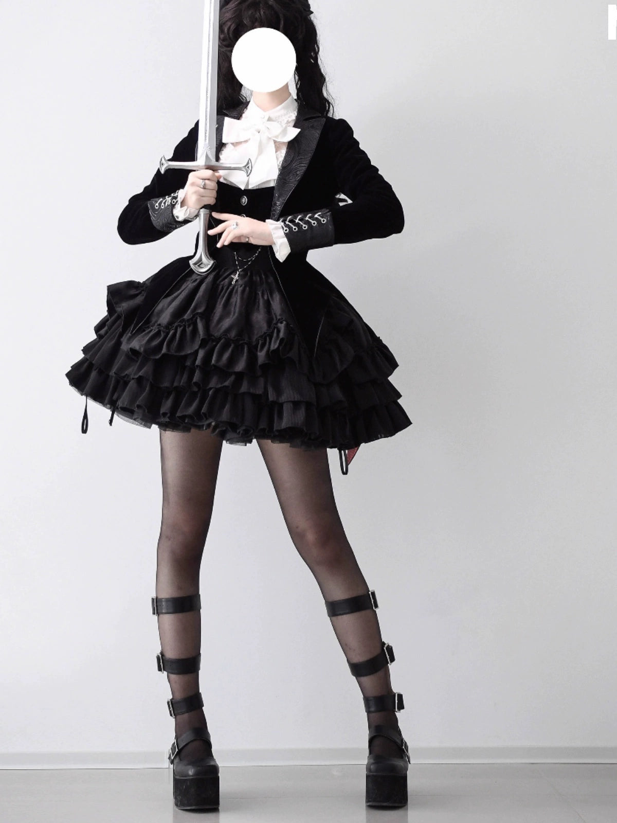 [Sales period ended] Knight Paradox Layered Mini Skirt