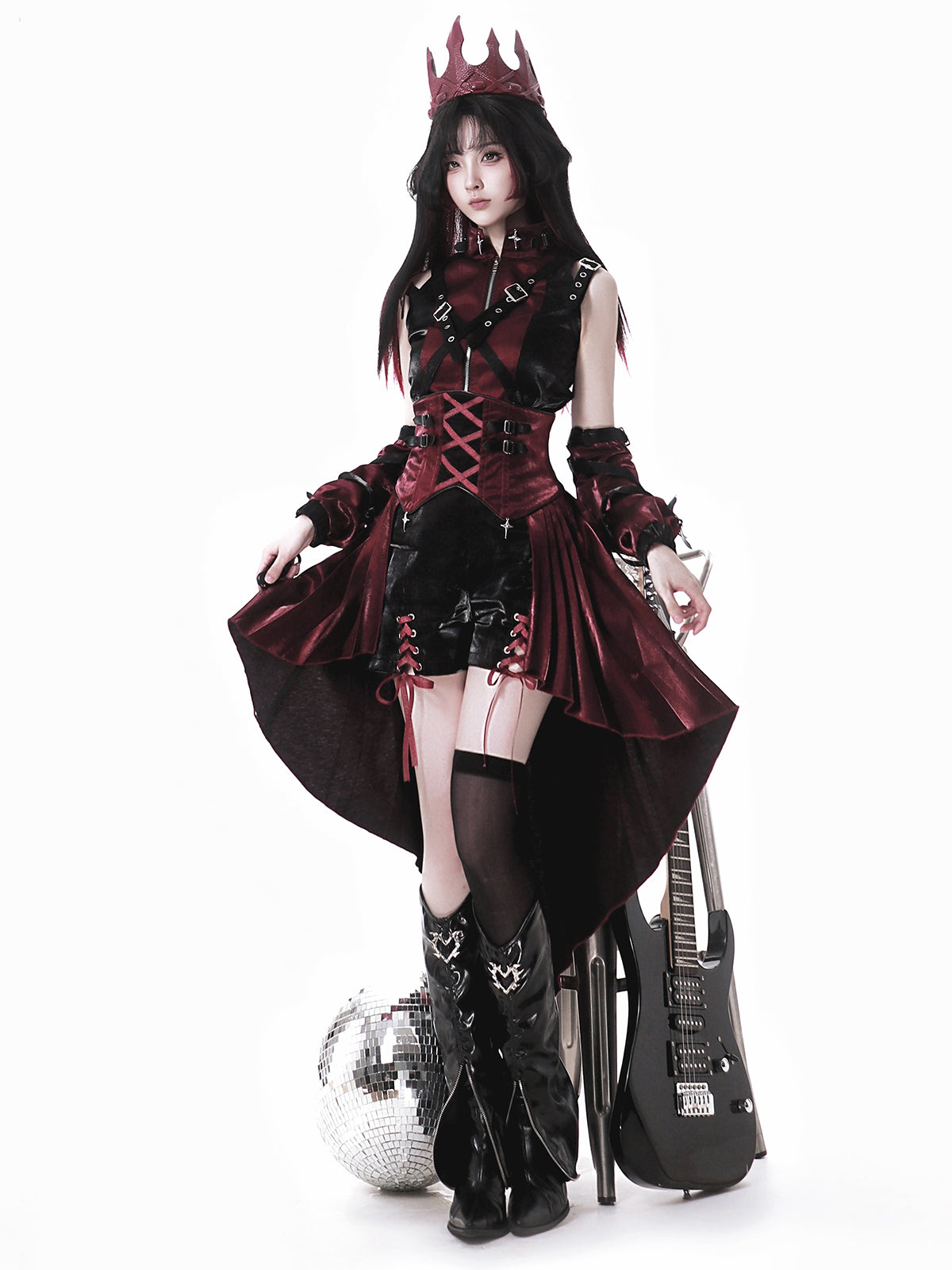 Assassin ブラックベルトショートパンツ4点セット