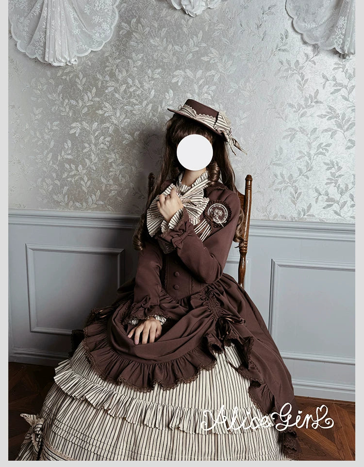 【受注予約10/28まで】Victorian Duke ブラウス・ボレロ・スカートフルセット