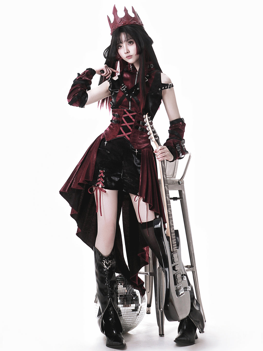 Assassin ブラックベルトショートパンツ4点セット