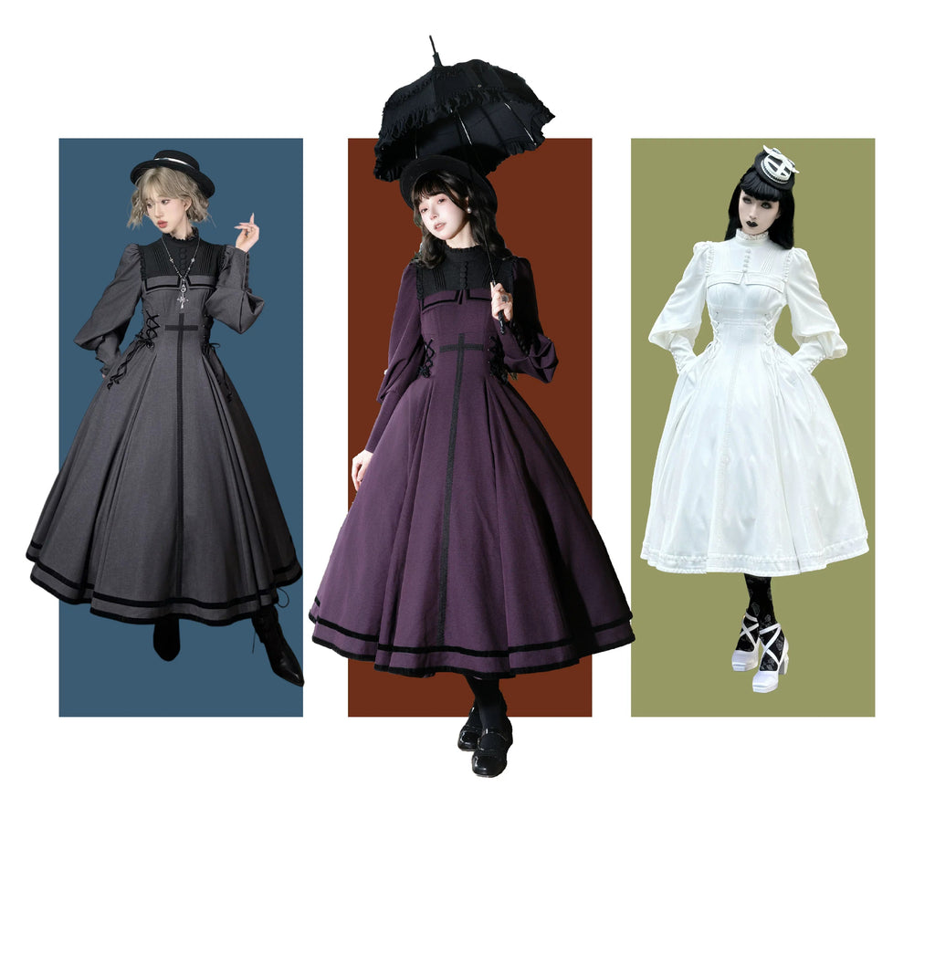 【受注予約10/21まで】Raven Messenger ゴシックロングワンピース