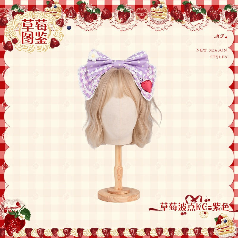 同時購入のみ【再販・受注予約8/26まで】Strawberry Cake Guide アクセサリー