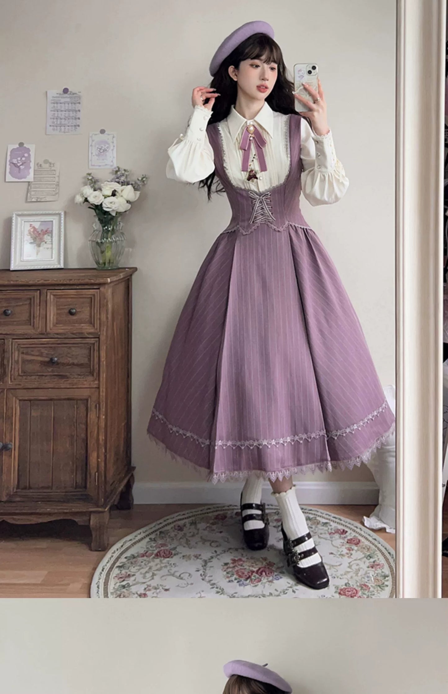 [Sales period ended] Symphony of Angels Classical Jumper Skirt