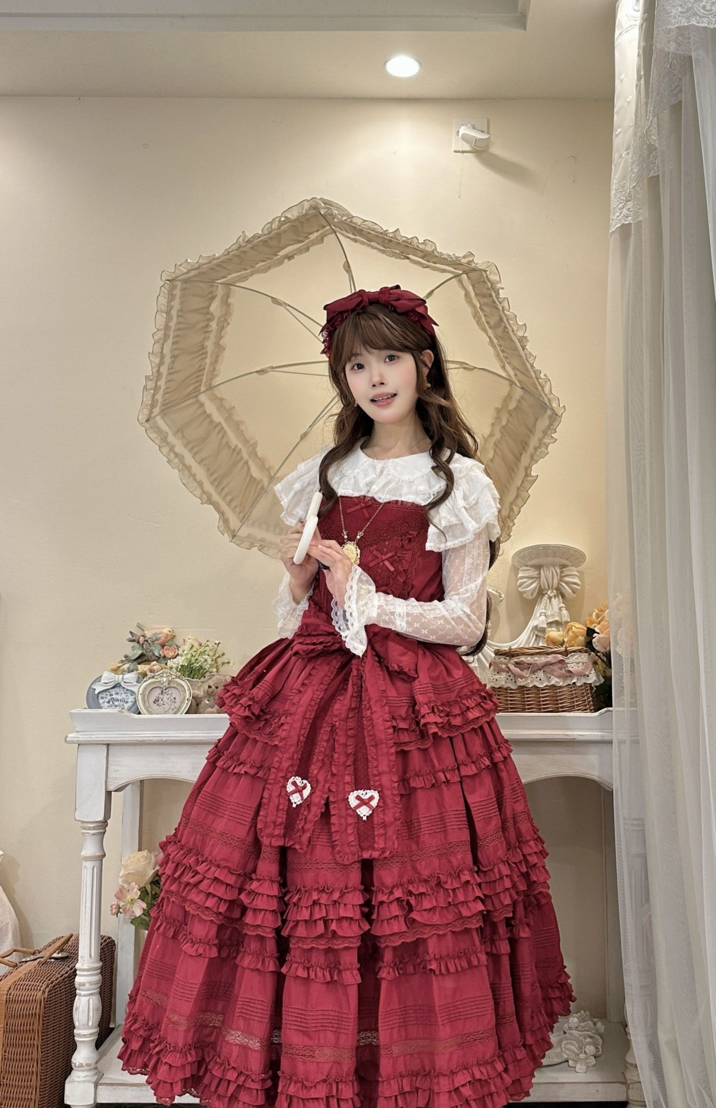 [Resale/Pre-orders until 12/18] Rothenburg Bear Frill Skirt