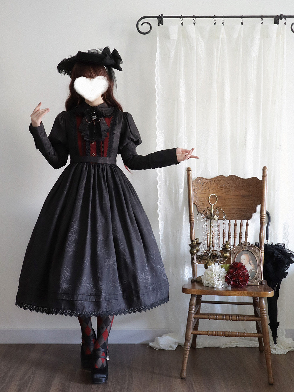 予約販売】Blood Night Lantern Master ジャガードワンピース