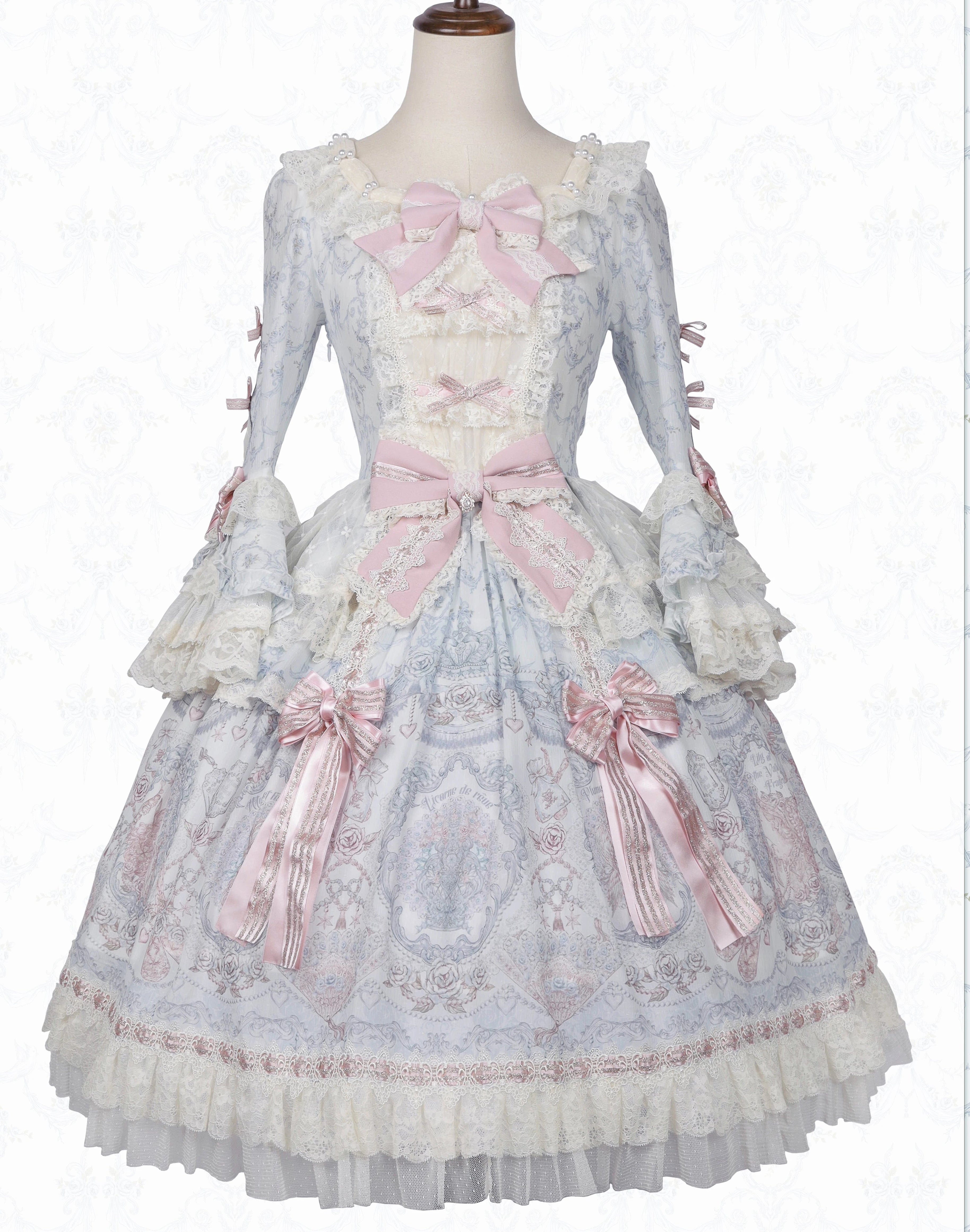 【受注予約9/13まで】Rose Aroma エレガントドレス