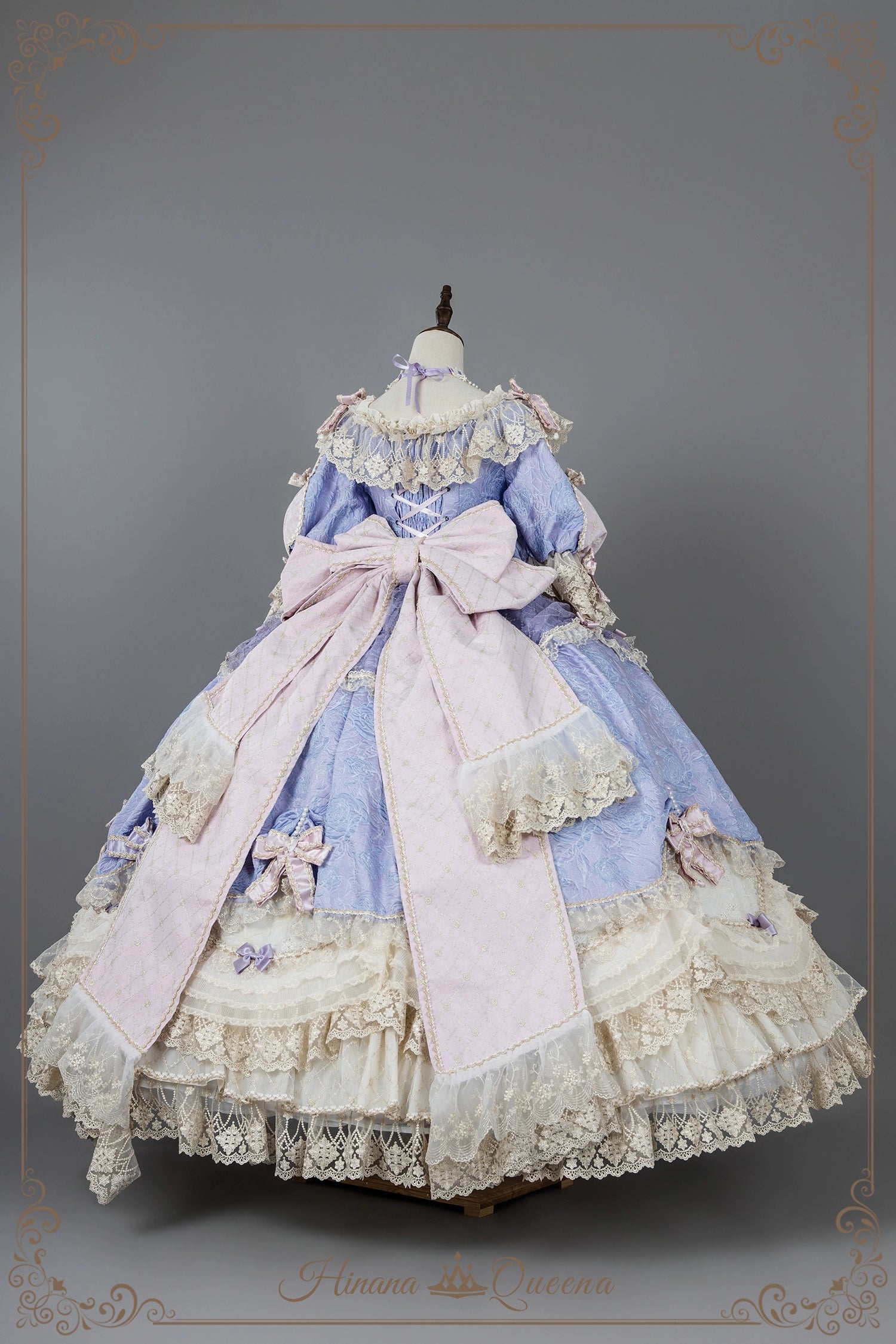 【受注予約6/26まで】Mirror Snow White プリンセスロングドレス・パープル