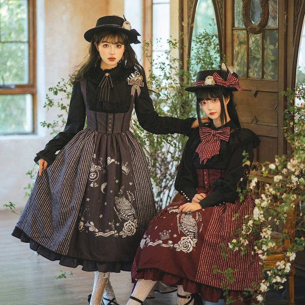 【予約販売】魔法信徒コルセットジャンパースカート