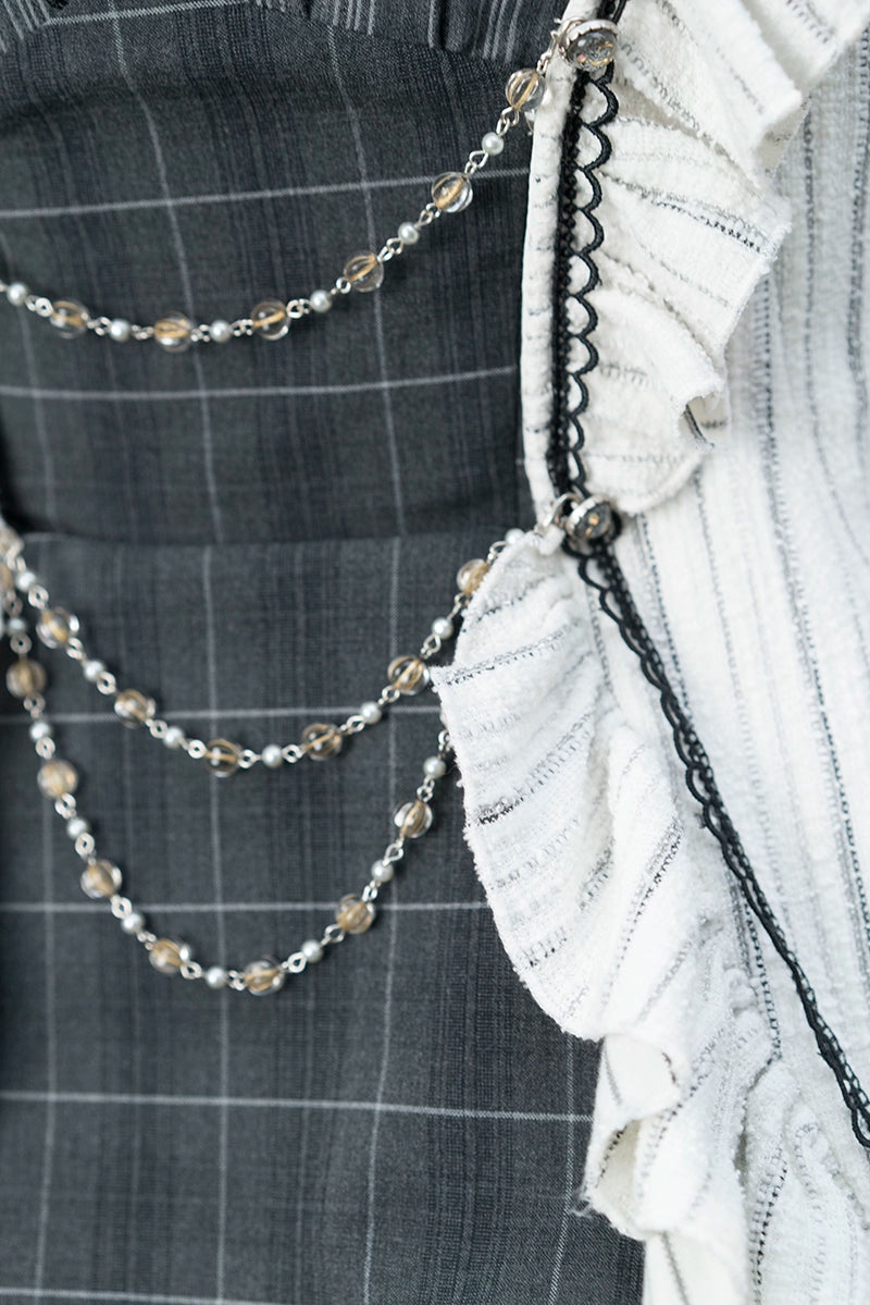 Monotone Camellia ジャンパースカート3点セット
