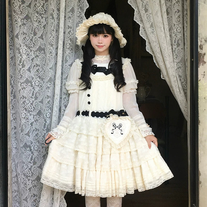 【受注予約10/13まで】Dream Lace 付け袖付きブラウス