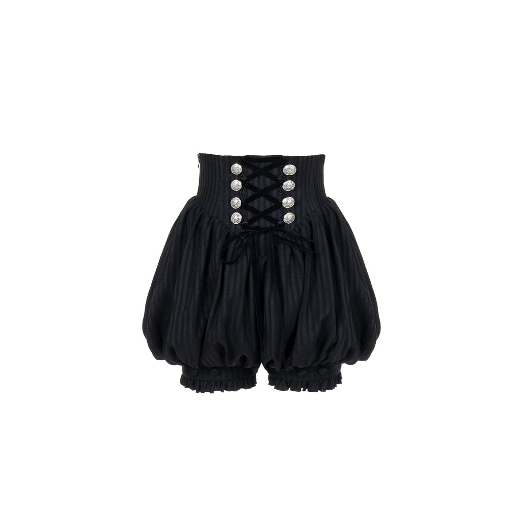 【予約販売】夜鴉 皇子系ゴシックブラウス＆パンツセット