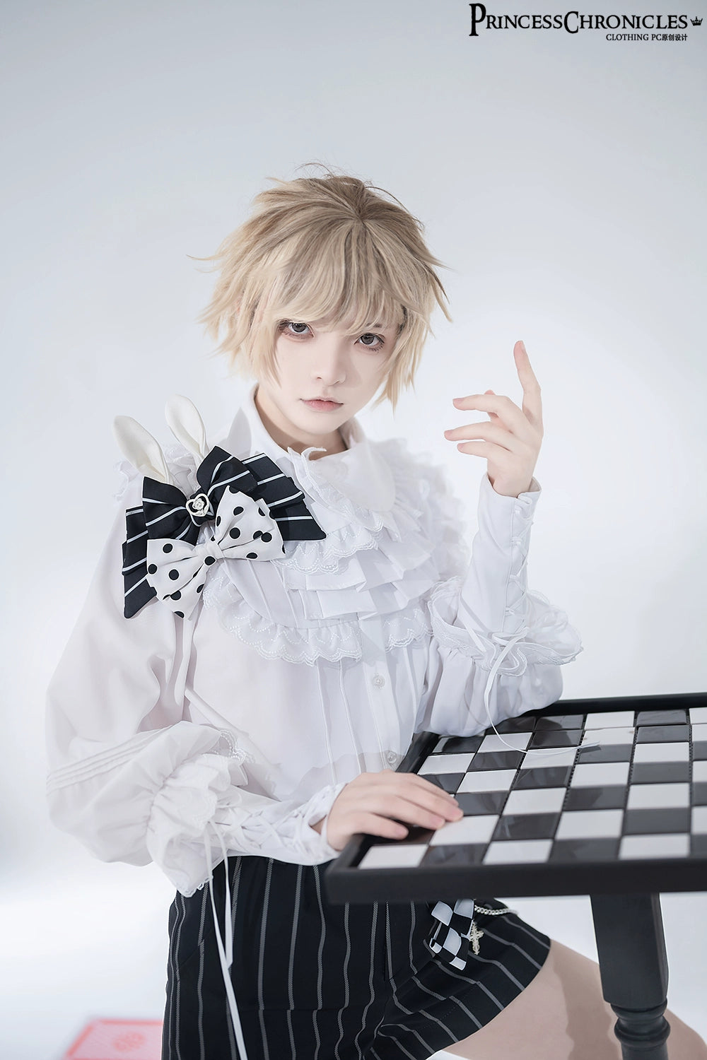 【予約販売】Rabbit Theater Checkerboard ショートパンツ