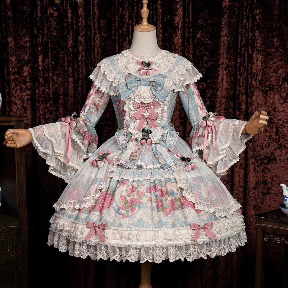 【受注予約11/12まで】 Porcelain Strawberry プリンセスドレス
