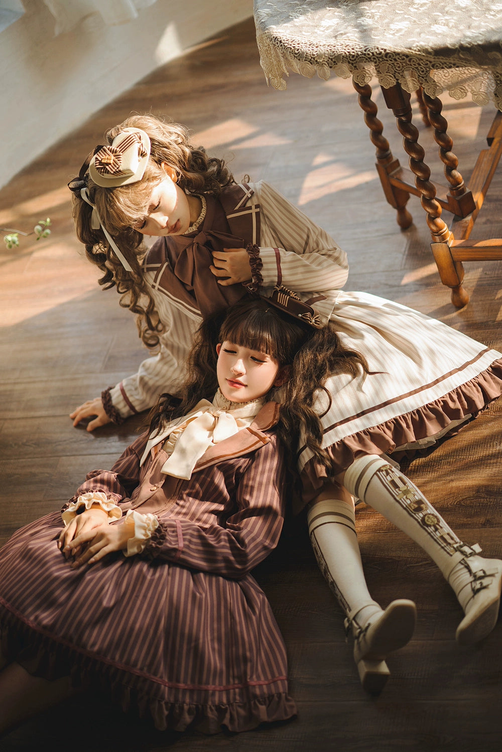 【予約販売】Classic Chocolat Stripe ストライプショートジャケット