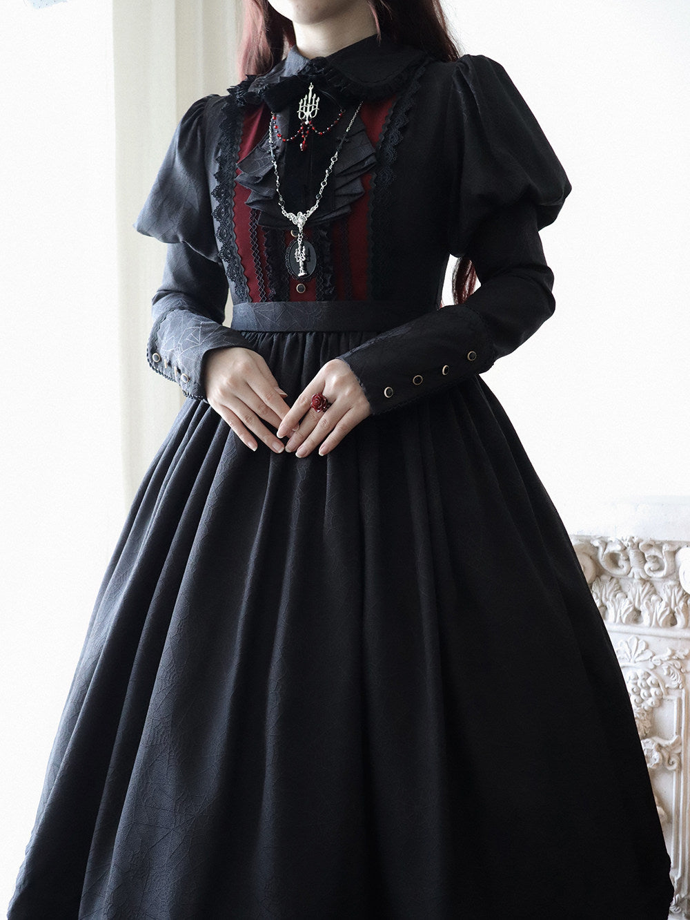 【受注予約1/18まで】Blood Night Lantern Master ジャガードワンピース