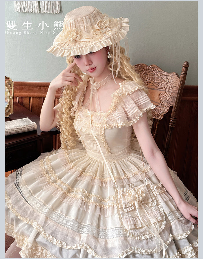 同時購入のみ【受注予約4/28まで】Camellia Dream サッシュベルト・ブローチ・コサージュ・ポシェット