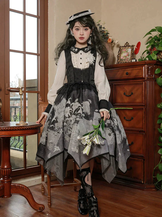 [Sale period ended] Lily Poetry long sleeve dress