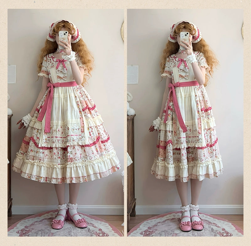 Cherry Nympf Frill Dress