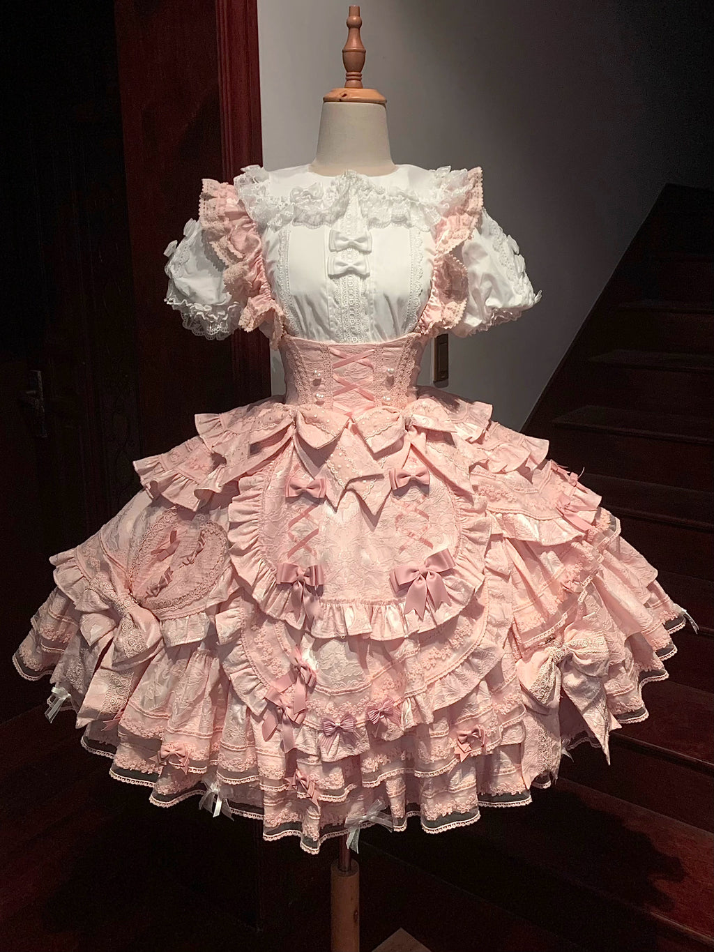 Hybrid Doll Moon Island 2way princess sleeve blouse