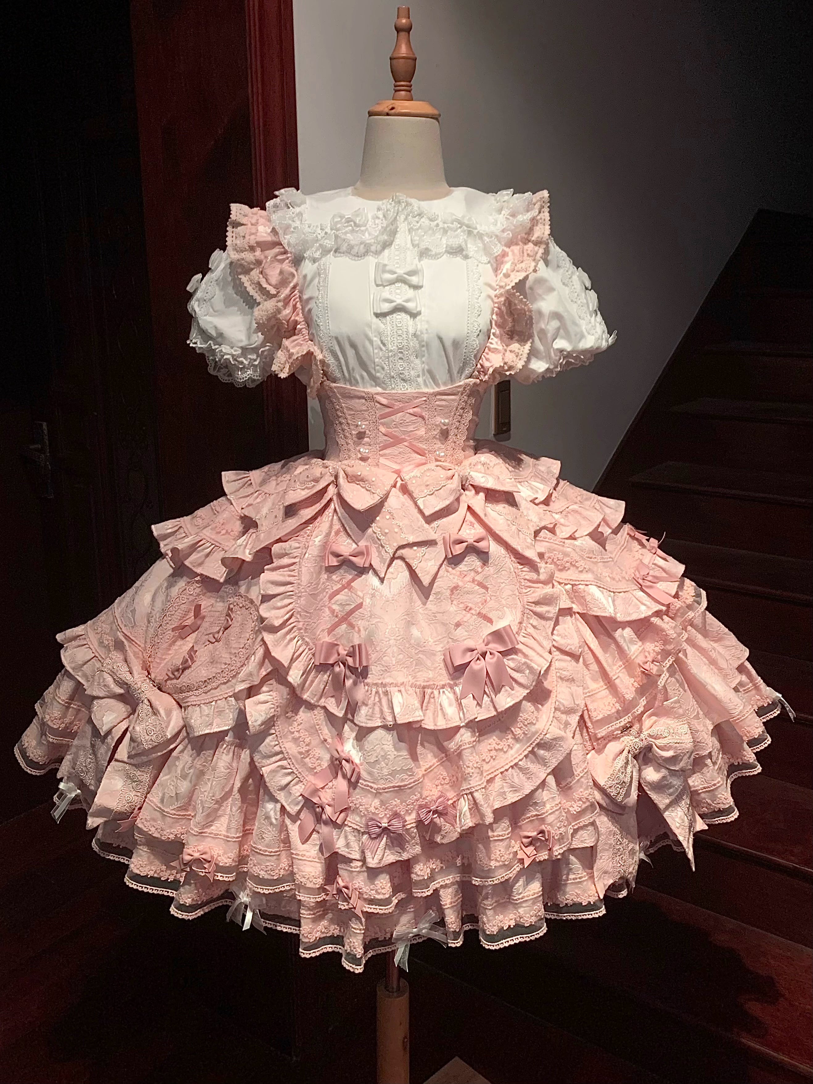 Hybrid Doll Moon Island 2way princess sleeve blouse