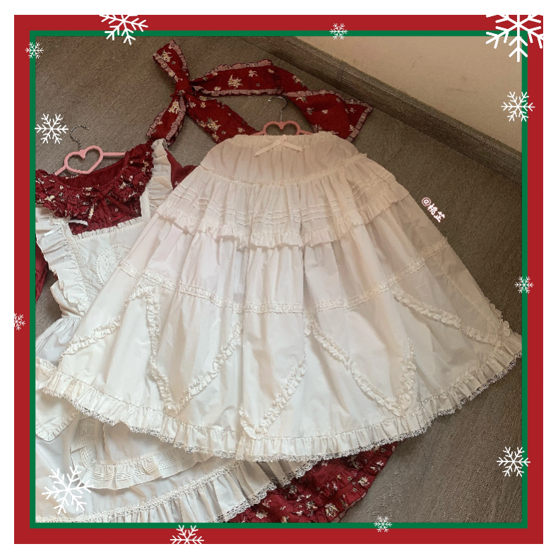 Fragments of Flowers Apron/Inner Skirt